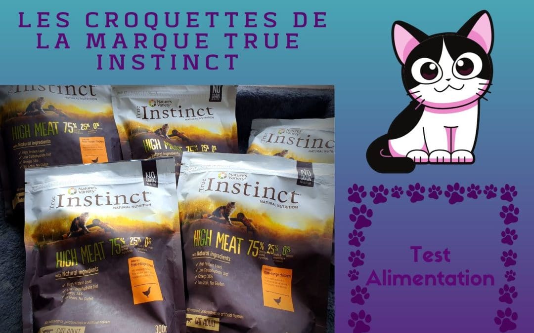 les croquettes de la marque TRUE INSTINCT