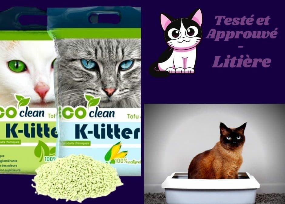 K-Litter : La litière écologique pour chat au tofu
