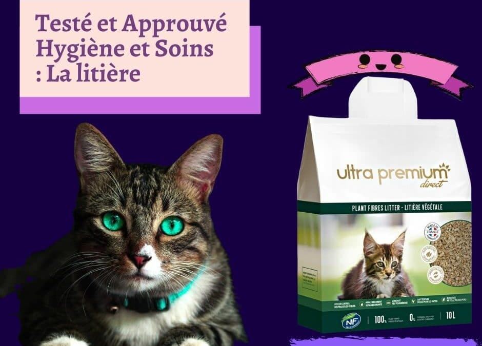 Ultra premium direct – La litière végétale pour chat 100% naturelle
