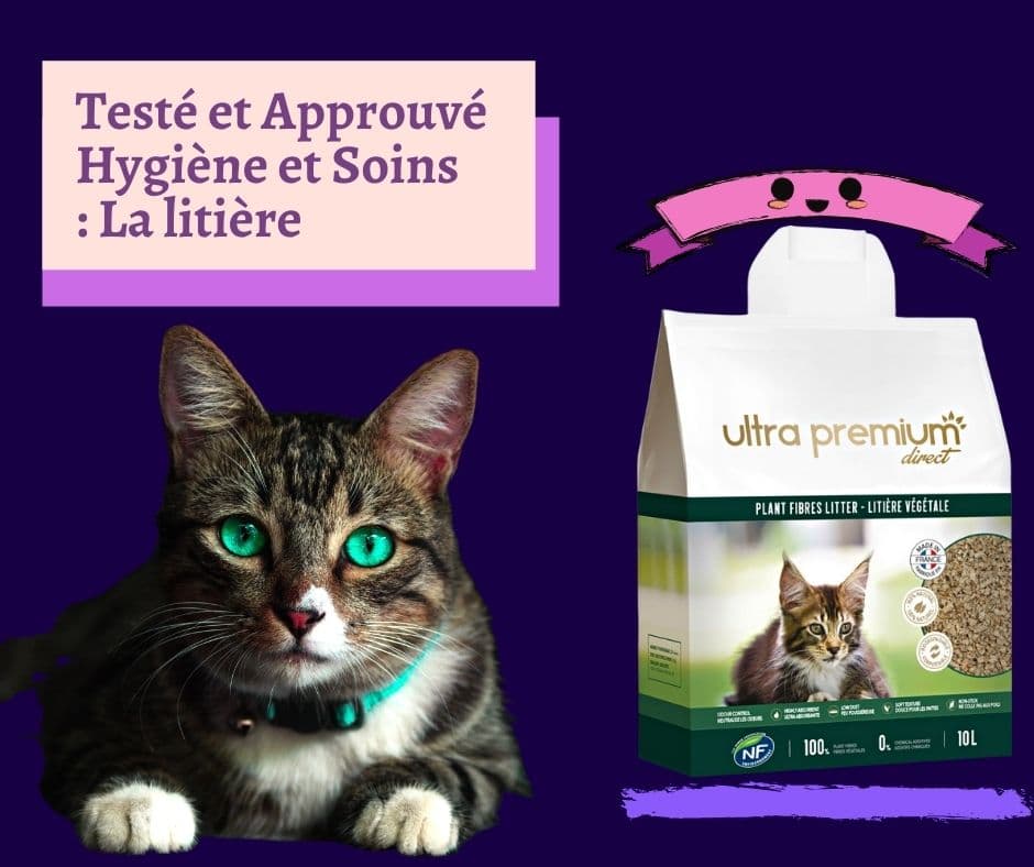 Ultra premium direct - La litière végétale pour chat 100% naturelle