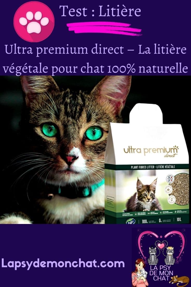 Ultra premium direct – La litière végétale pour chat 100% naturelle - pinterest