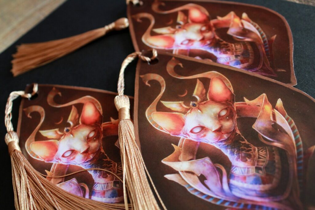 Marque page Bastet Marque page Bastet