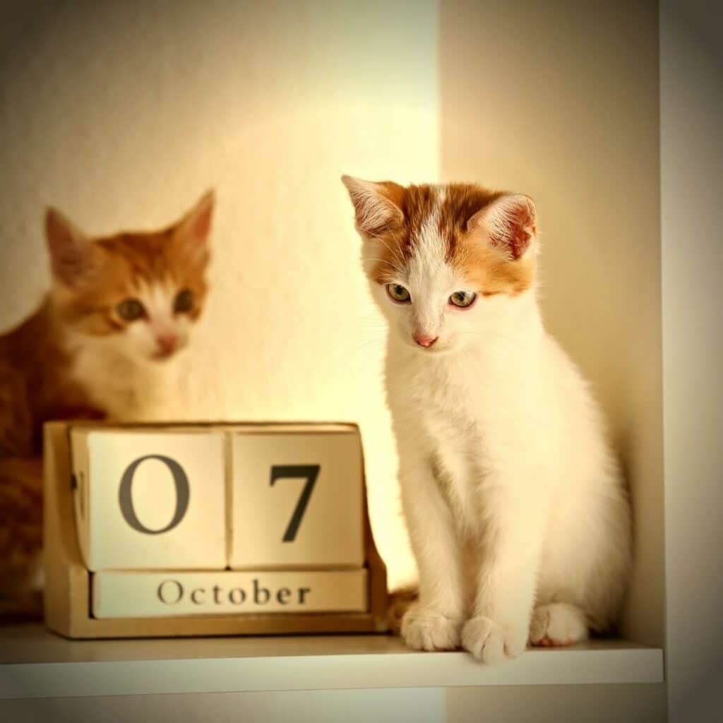 calendriers chats