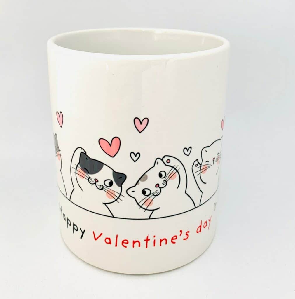 Mug Saint Valentin chats