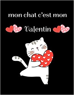 carnet mon chat c'est mon Valentin