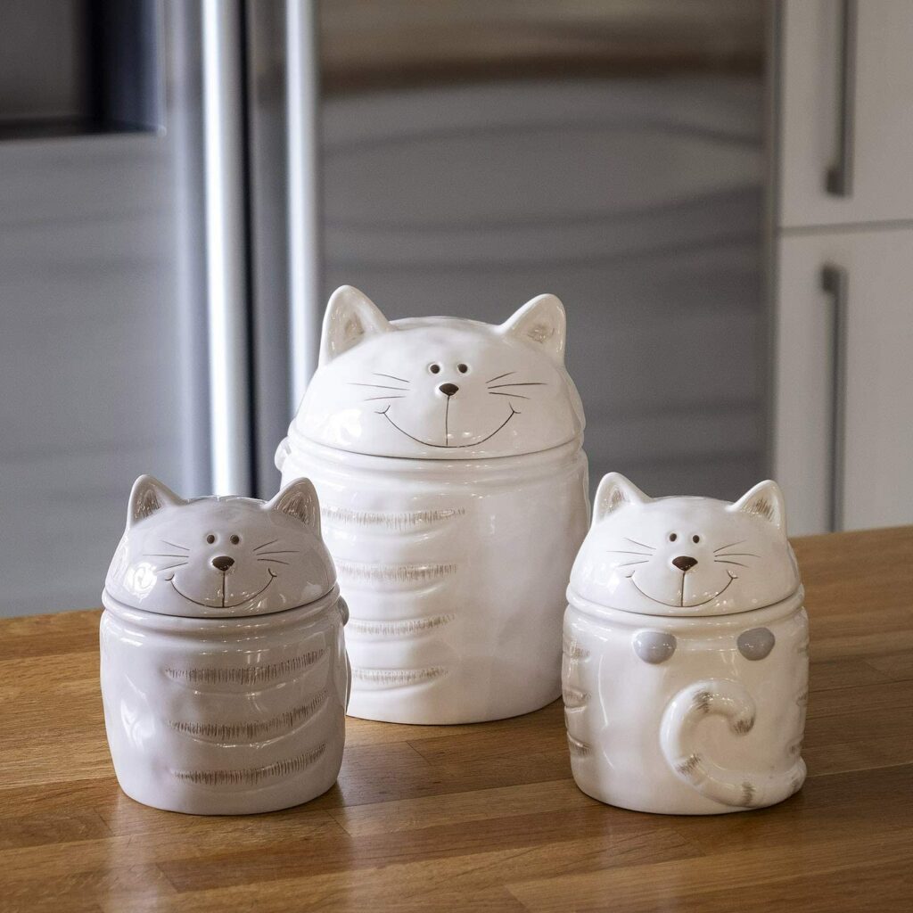 Bocal à biscuits en forme de chat - céramique de chez SPOTTED DOG GIFT COMPANY
