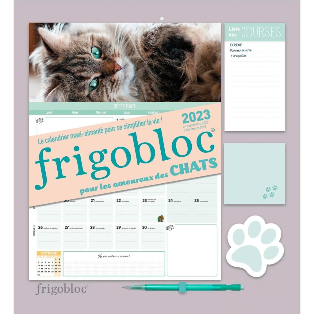 Frigobloc Mensuel 2023 Chats