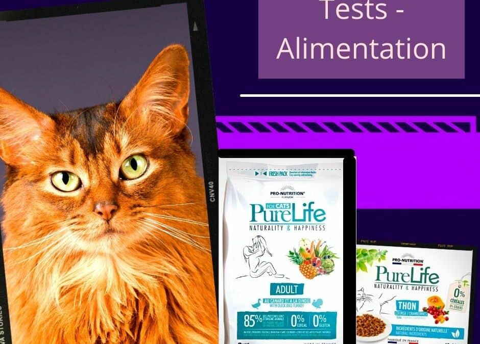 Pro-Nutrition : Croquettes et pâtées pour chat de la gamme Pure Life