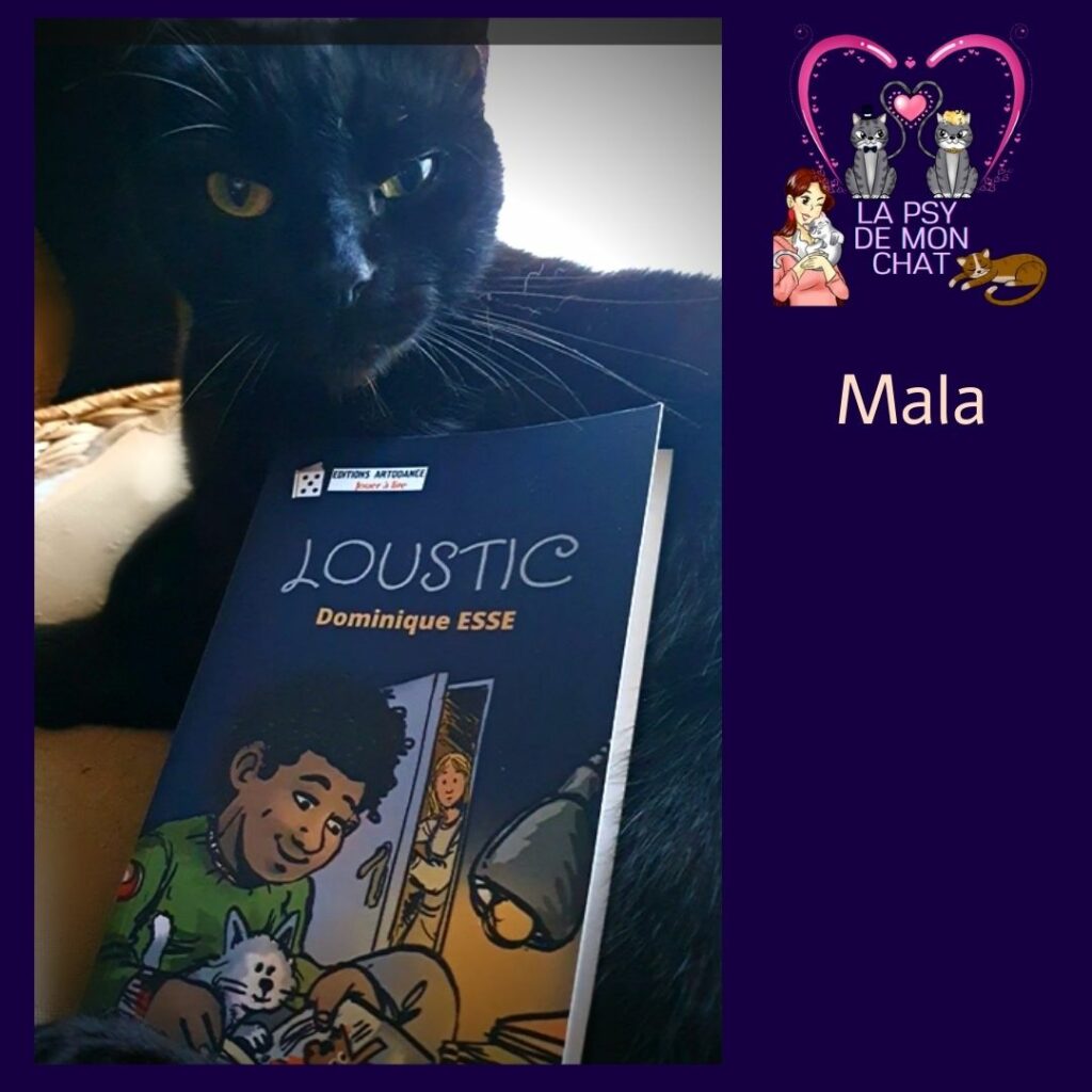 mala et le livre Loustic de Dominique Esse