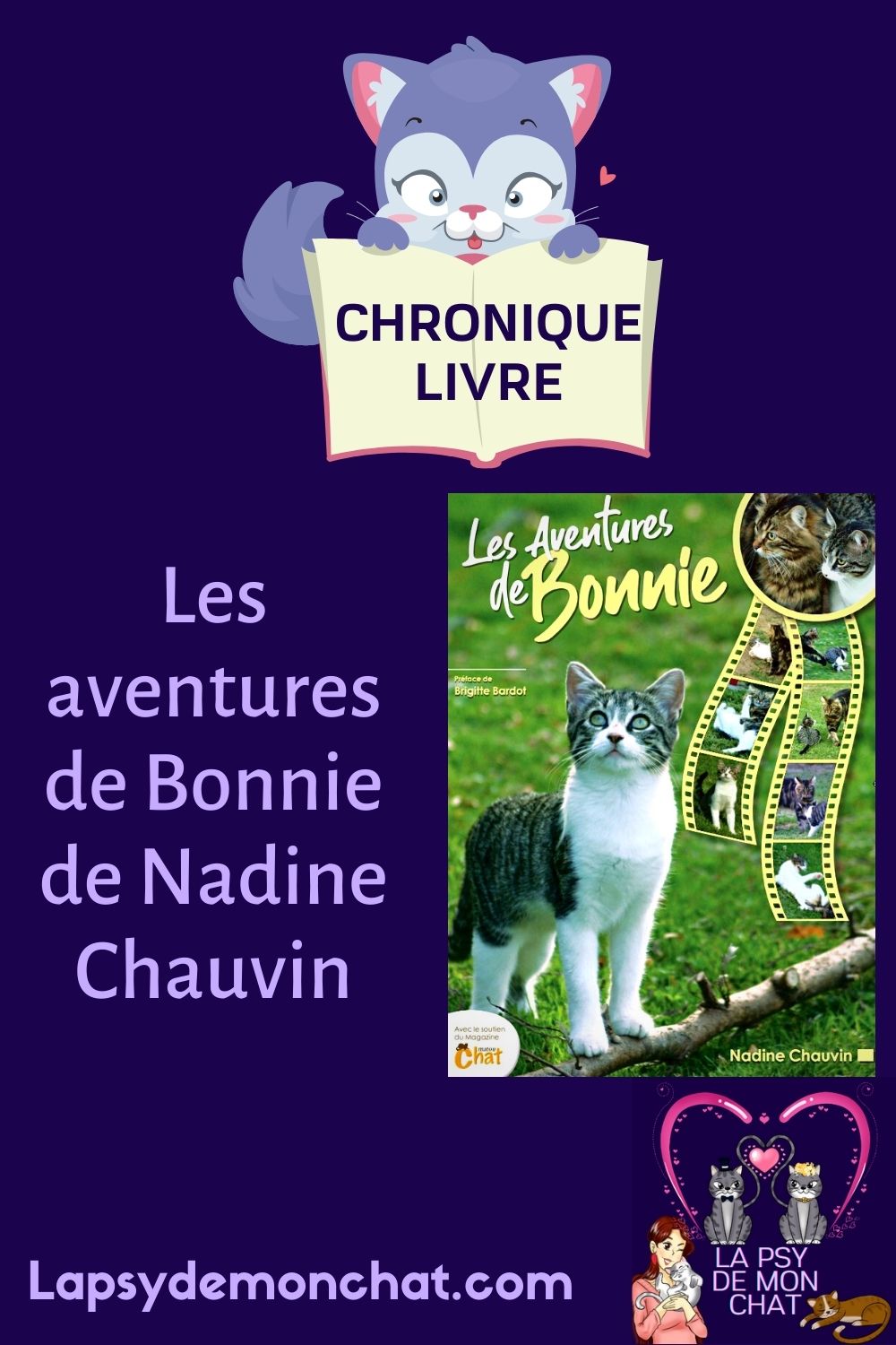Les aventures de Bonnie de Nadine Chauvin - pinterest