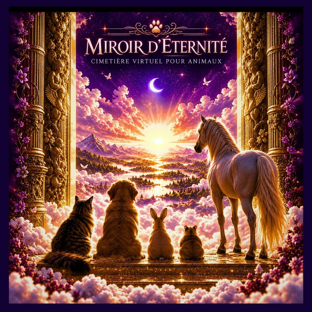 miroir d'eternité - cimetiere virtuel pour animaux ---(
